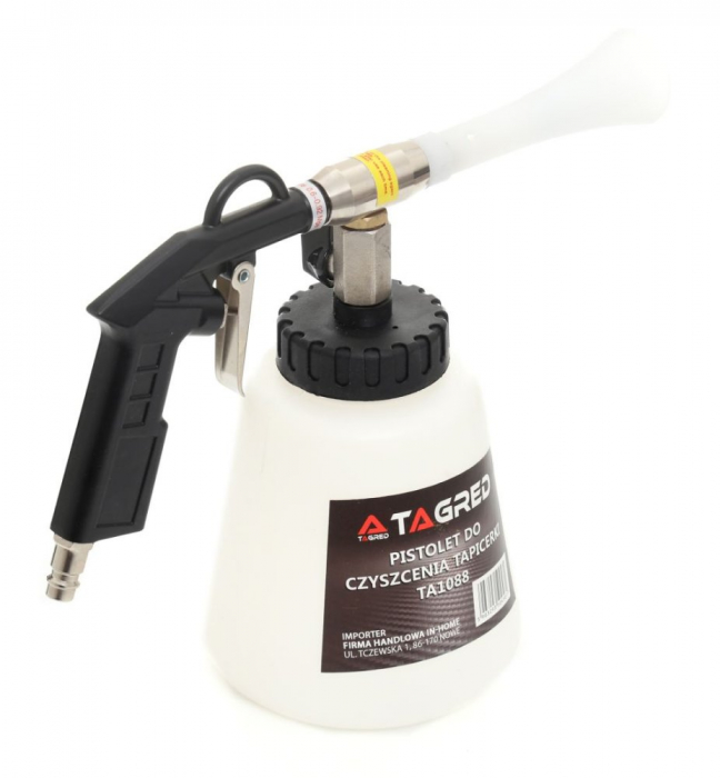 Pistol pneumatic tornador spalat curatat tapiterii interior auto (TA1088) [6]