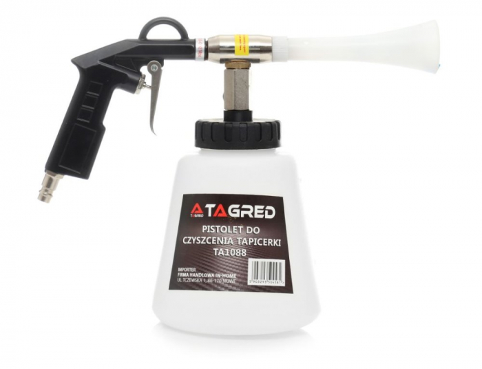 Pistol pneumatic tornador spalat curatat tapiterii interior auto (TA1088) [4]