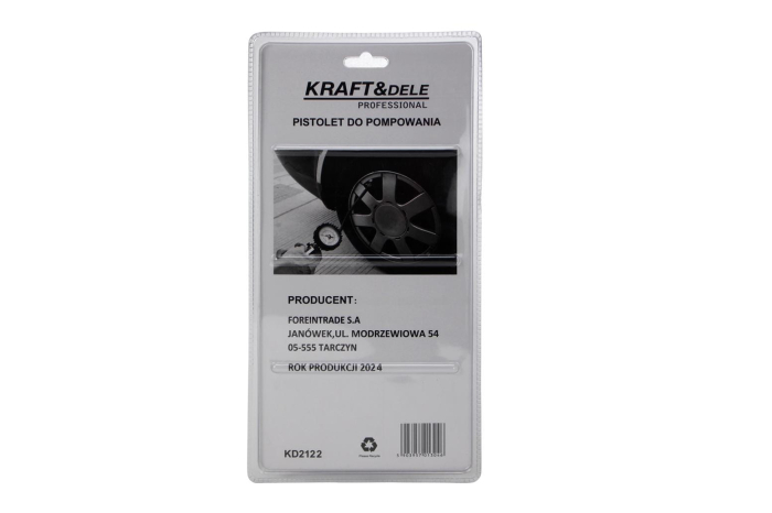 Pistol pneumatic umflat roti afisaj LCD 12bar 30cm compresor (KD2122) [3]