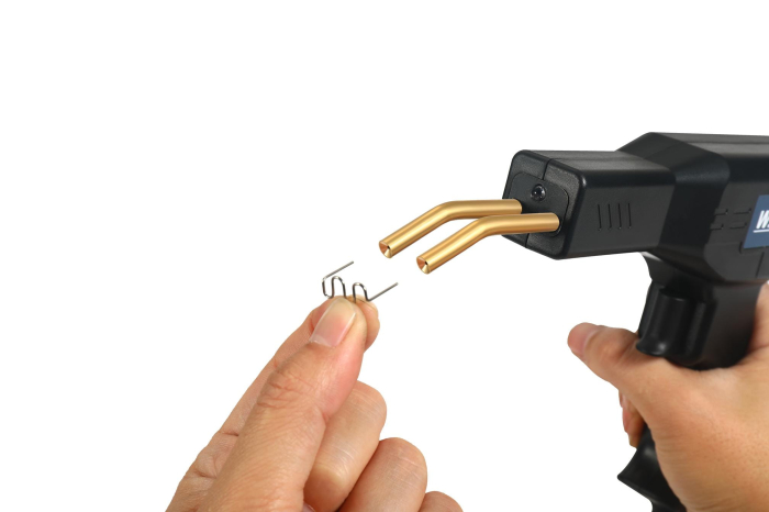 Pistol sudura in plastic 100W + 4 tipuri de capse reparatii + cleste taiere + cutter lipit plastic auto (WDS2213) [14]