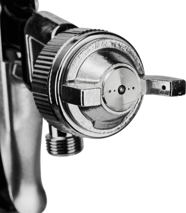 Pistol vopsit cu rezervor vas sub presiune 10L , duza 2.0 mm, rezervor otel, furtunuri 2.9 m, regulator presiune (KD5793) [8]