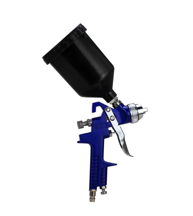 Pistol vopsit pneumatic 1.3mm 1.4mm 1.7mm 2.0mm pahar vas 600ml (KD2115) [6]