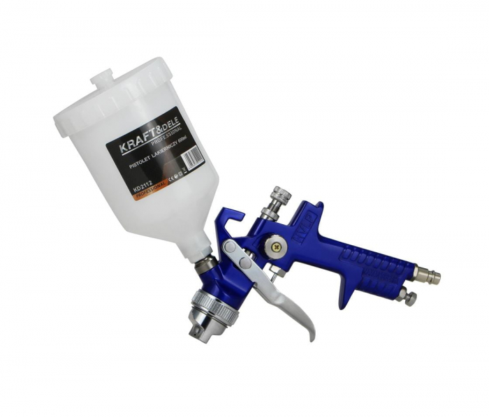 Pistol vopsit pneumatic 1.3mm pahar vas 600ml (KD2112) [1]