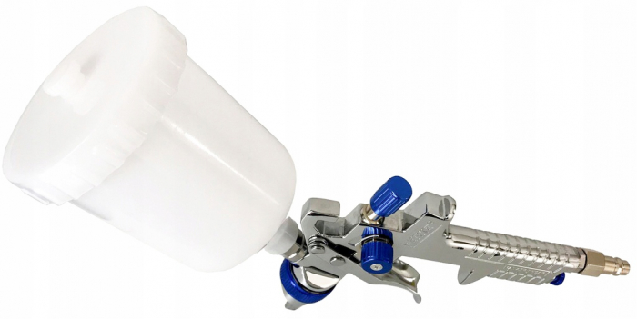 Pistol vopsit pneumatic 1.3mm HVLP H-888P pahar vas 600ml (V81295) [4]
