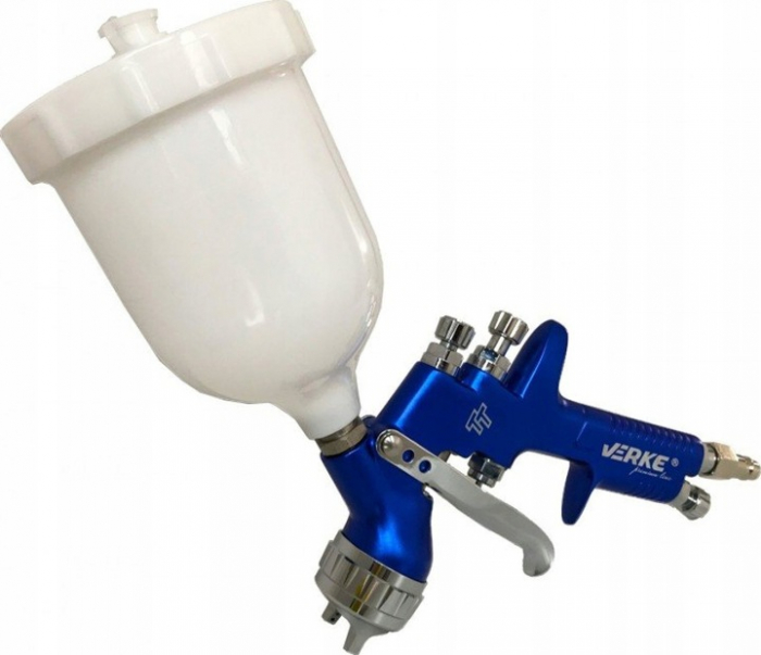 Pistol vopsit pneumatic TT 1.4mm HVLP pahar vas 600ml (V81290) [4]
