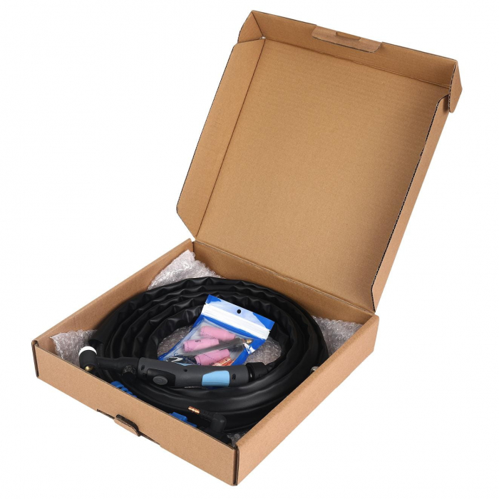 Pistolet torta cablu sudura TIG LIFT 4m + accesorii (KD3550) [3]