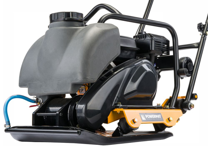 Placa compactoare pe benzina 90kg, motor 6.5 CP, forta 18kN, adancime 30cm, cu roti PM1238 (PM-SZG-90M) [2]
