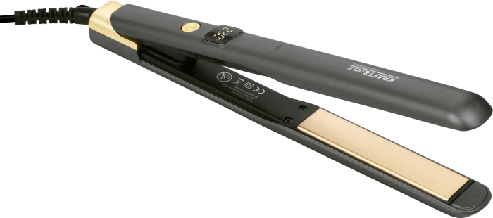 Placa indreptat par 60W afisaj LED temperatura reglabila 150-230C oprire automata cablu rotativ (KD4395) [6]