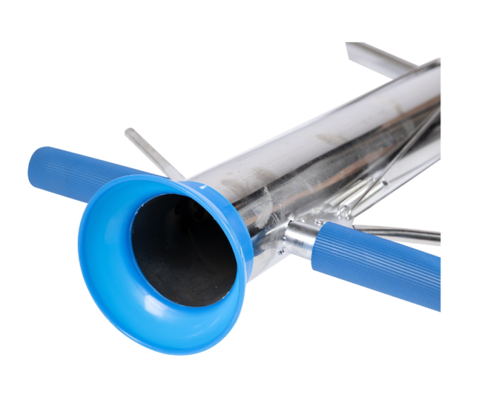 Plantator inox cu 2 manere si pedala pentru rasaduri si tuberculi (GF-2107) [3]