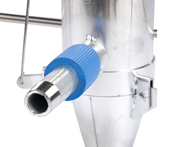 Plantator inox cu 2 manere si pedala pentru rasaduri si tuberculi (GF-2107) [5]