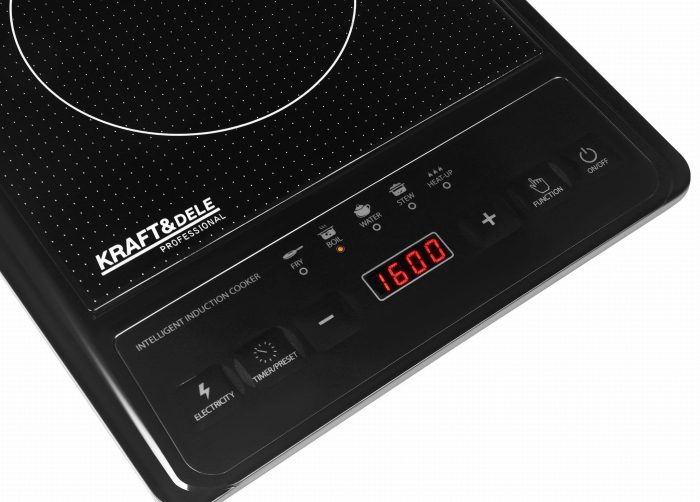 Plita inductie 2000W panou tactil timer 5 moduri gatire reglare putere compacta (KD4168) [7]
