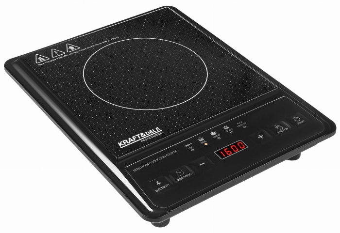 Plita inductie 2000W panou tactil timer 5 moduri gatire reglare putere compacta (KD4168) [5]
