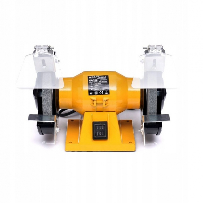 Polizor de banc 150mm 1500W, 2 discuri de piatra (KD532-Z) [7]