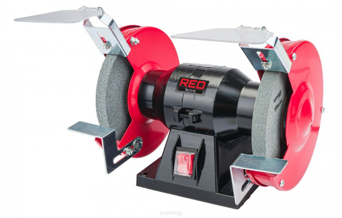 Polizor de banc 150mm 1500W 2 discuri de piatra (RTSS0083) [3]