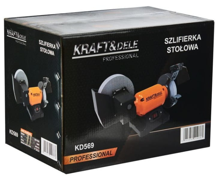 Polizor de banc 1800W 2980 rpm cu pietre slefuire umed si uscat (KD569) [2]