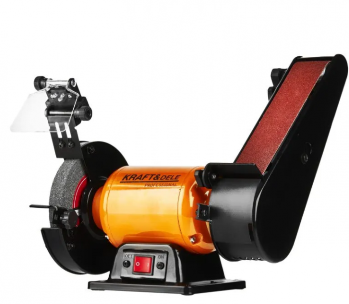 Polizor de banc 1800W piatra disc 150mm si banda (KD568) [12]