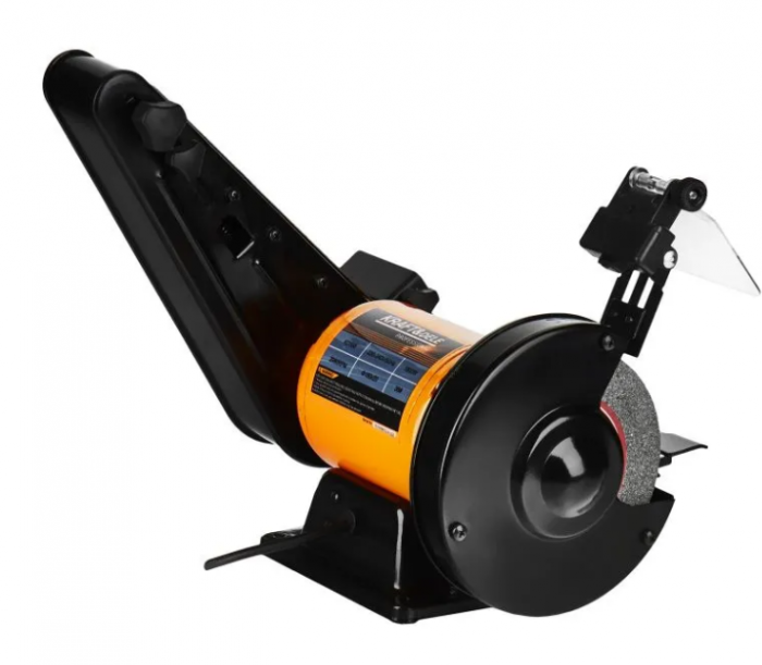 Polizor de banc 1800W piatra disc 150mm si banda (KD568) [8]
