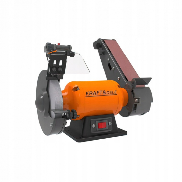 Polizor de banc 1800W piatra disc 150mm si banda (KD568) [13]