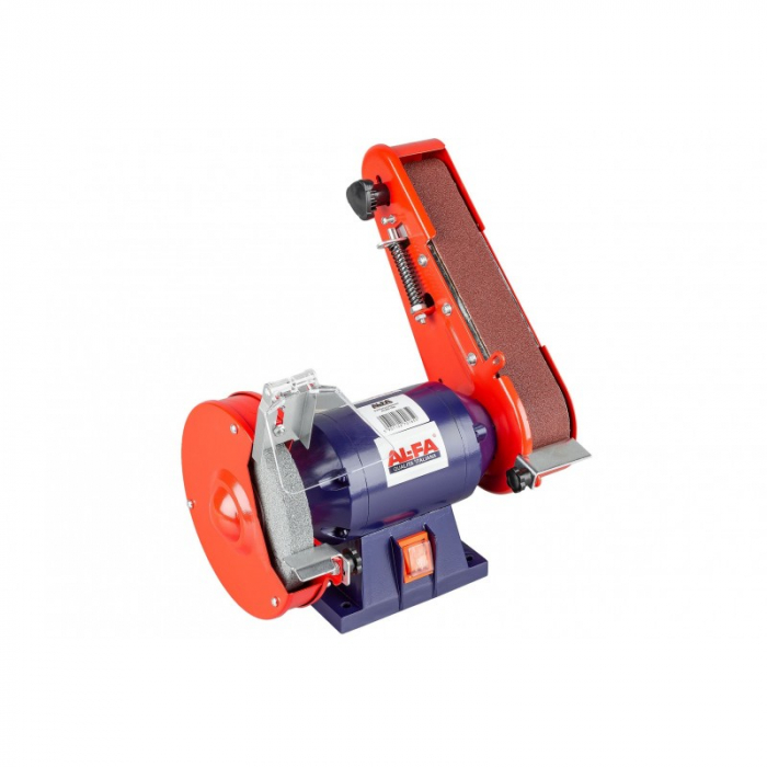 Polizor de banc 1850W piatra disc 150mm si banda (ALBG18B) [13]