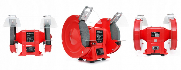 Polizor de banc 200mm 1700W 2 discuri de piatra (KD533) [2]