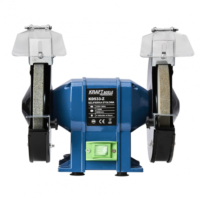 Polizor de banc 200mm 1700W 2 discuri de piatra (KD533-Z) [1]