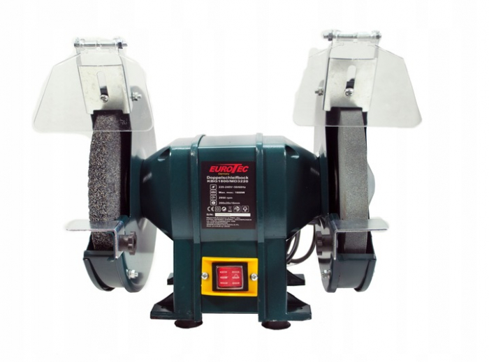 Polizor de banc 200mm 1800W 2 discuri de piatra (ZHBG1800) [4]