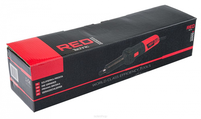 Polizor drept 1500W ax 6mm + cap slefuire accesorii (RTSTR0040) [7]