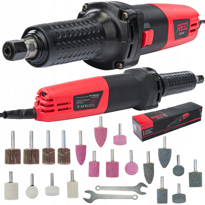 Polizor drept 1500W ax 6mm + cap slefuire accesorii (RTSTR0040) [1]