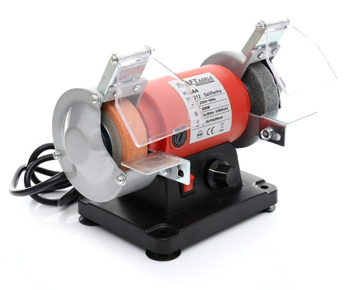 Polizor dublu pentru banc cu prelungitor flexibil 200W (KD544) [9]