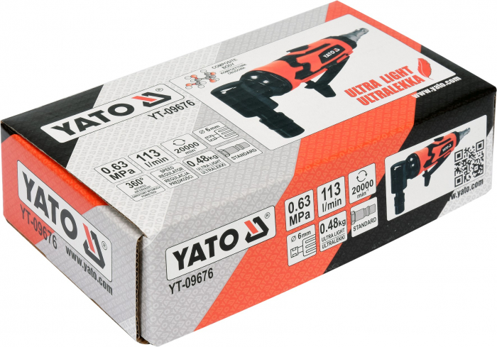 Polizor mini freza biax pneumatica 6mm (YT-09676) [4]
