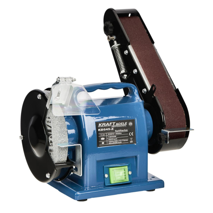 Polizor slefuitor de banc masa 1800W cu curea banda disc abraziv (KD545-Z) [1]