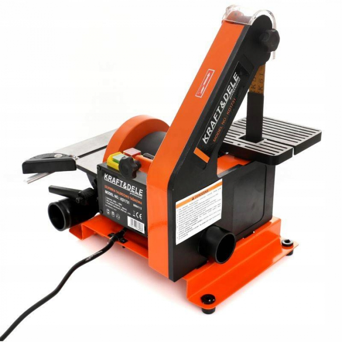 Polizor slefuitor de banc masa 550W cu curea banda disc abraziv (KD1731) [7]