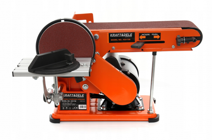 Polizor slefuitor de banc masa 600W cu curea banda disc abraziv (KD1730) [5]