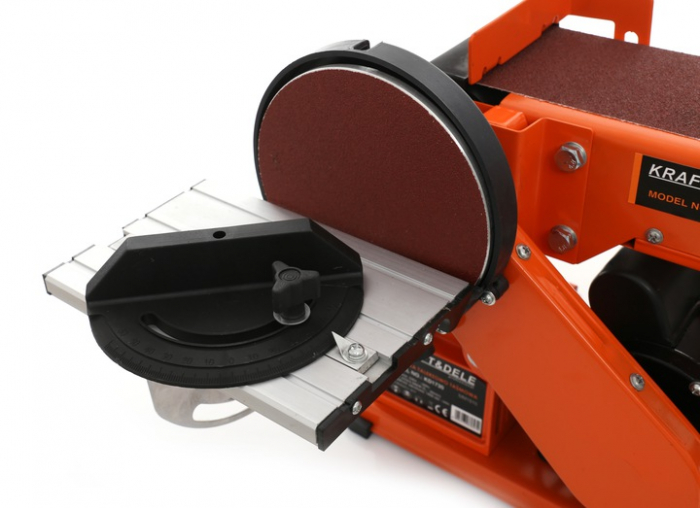 Polizor slefuitor de banc masa 600W cu curea banda disc abraziv (KD1730) [7]