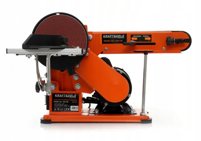 Polizor slefuitor de banc masa 600W cu curea banda disc abraziv (KD1730) [8]