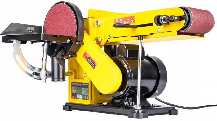 Polizor slefuitor de banc masa 650W cu curea banda disc abraziv (KD5296) [5]