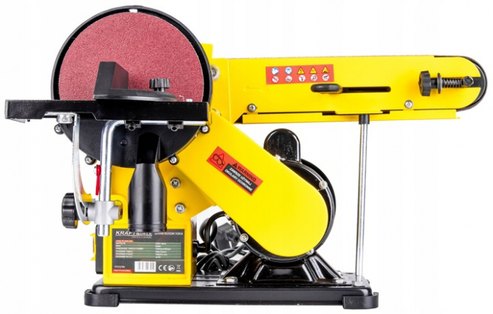 Polizor slefuitor de banc masa 650W cu curea banda disc abraziv (KD5296) [4]