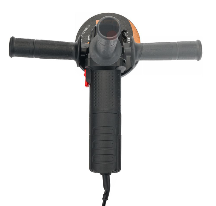 Polizor unghiular 125mm 1300W 230V 11500rpm filet M14 viteza reglabila set 10 discuri (RTSZK0013) [8]