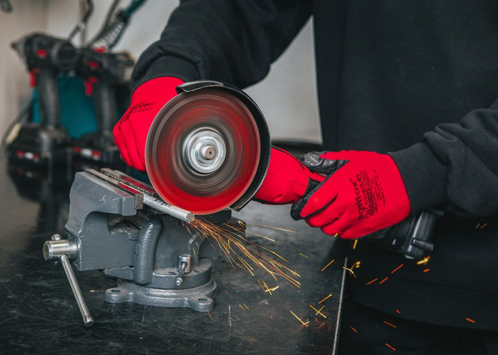 Polizor unghiular 125mm 21V 2 baterii li-ion 2000Ah 10000rpm filet M14 set 10 discuri incarcare rapida (RTSZK0140) [13]