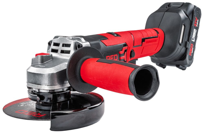 Polizor unghiular 125mm 21V 2 baterii li-ion 2000Ah 10000rpm filet M14 set 10 discuri incarcare rapida (RTSZK0140) [6]