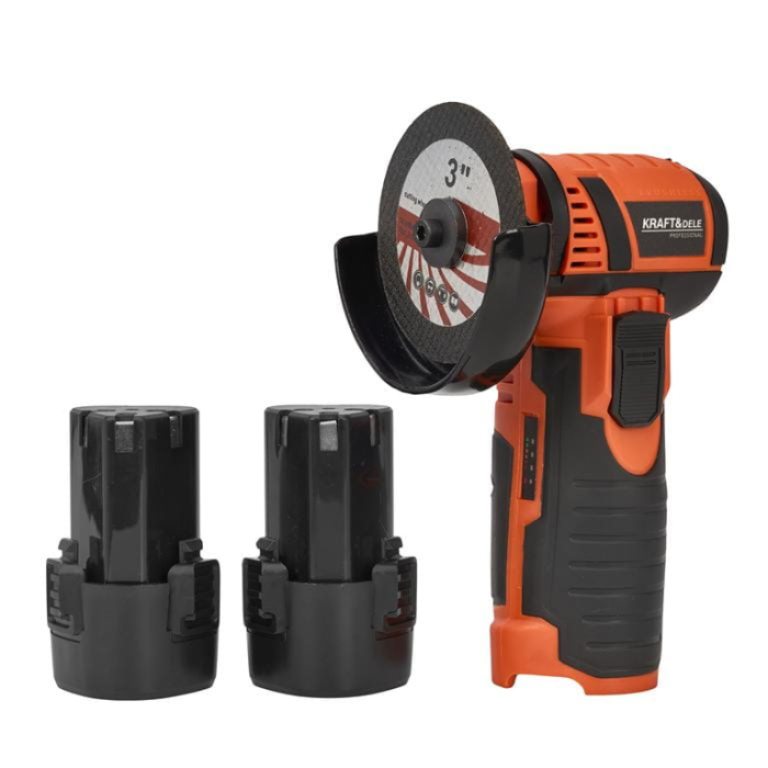 Polizor Unghiular cu acumulator 2x12V (KD3161) [16]