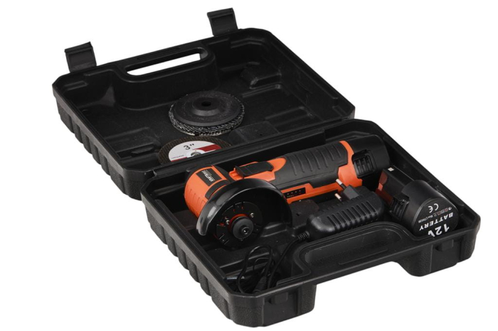 Polizor Unghiular cu acumulator 2x12V (KD3161) [6]