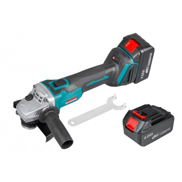 Polizor unghiular cu acumulator cu disc 125 mm 8500 rpm cu maner ergonomic si baterii Li-Ion de 36V/4.0Ah (ALAGC125-A4) [2]