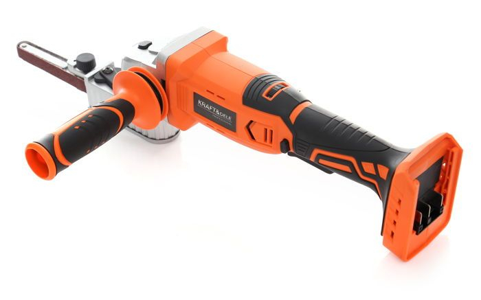 Polizor unghiular cu banda 18V 8ms fara acumulator si incarcator (KD1774) [4]