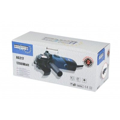 polizor unghiular electric 1200W cu disc de 125mm cu maner ergonomic si 11000 rpm (AG217) [9]