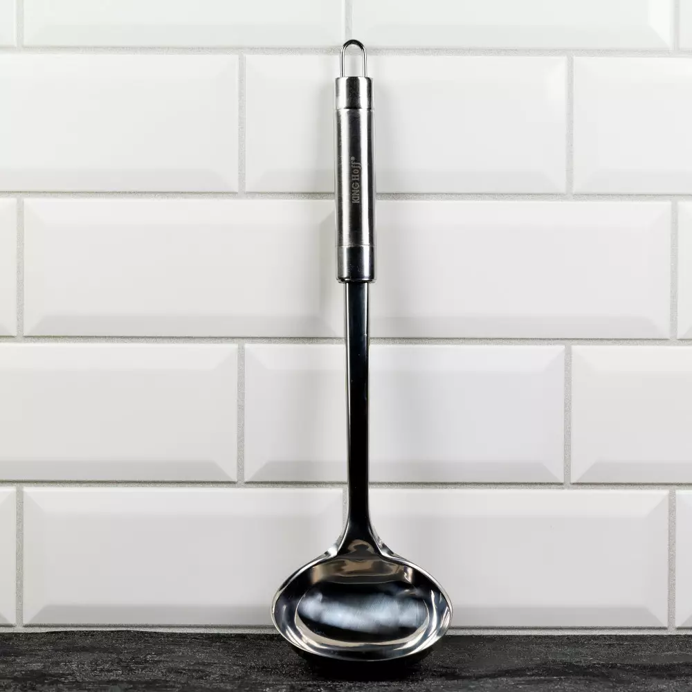 Polonic din otel inoxidabil 34 cm (KH-3394) [3]