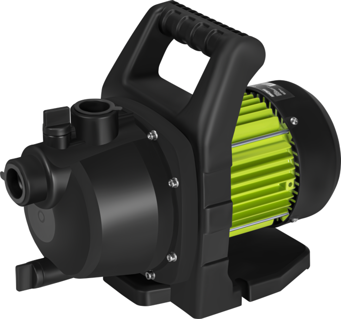 Pompa apa gradina 1500W debit 3700 l h inaltime refulare 50 m racord 1 inch (KD5274) [9]