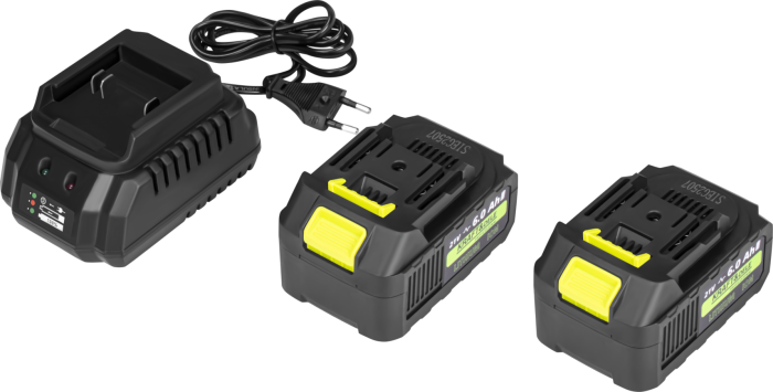 Pompa apa gradina cu acumulator 40V debit 3500 l h inaltime refulare 30 m cu 2 baterii 6Ah si incarcator (KD5270) [7]