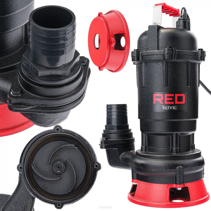 Pompa apa murdara si curata submersibila cu cutit tocator 2tol (RTPDSR0071) [1]