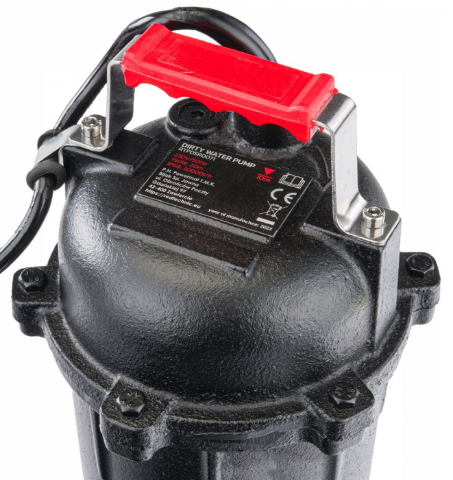 Pompa apa murdara si curata submersibila cu cutit tocator 2tol (RTPDSR0071) [4]